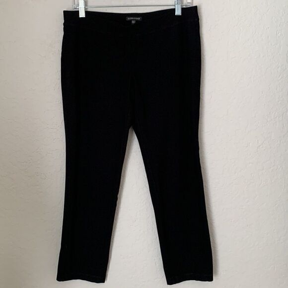Eileen Fisher Women Black Pull-One Pants. Size S - Picture 1 of 6